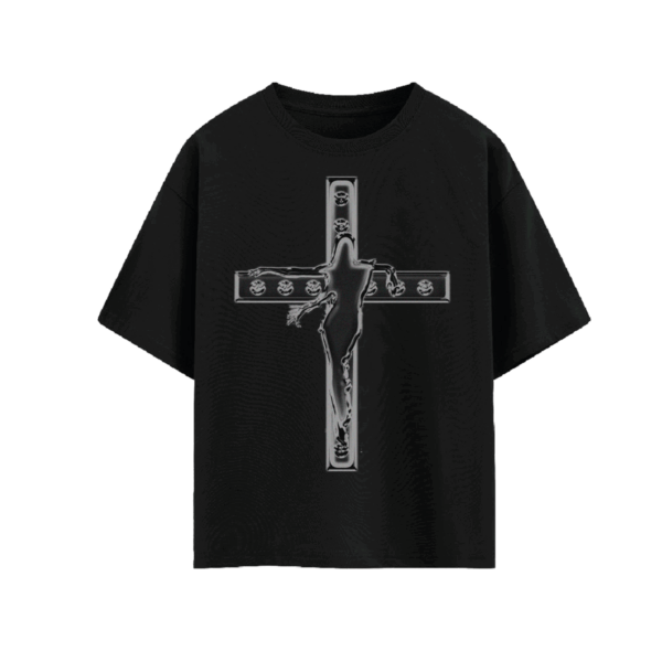 TSHIRT CROCE BLACK